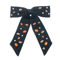 Oklahoma State Black Bow Barrette