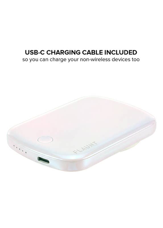 Iridescent Pearl MagSafe Battery Pack