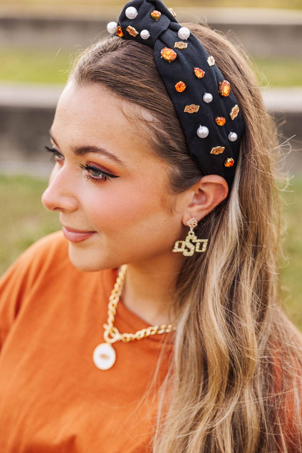 Oklahoma State University Logo Headband
