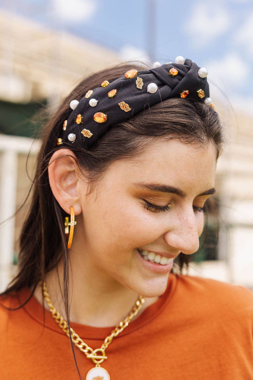 Oklahoma State University Logo Headband