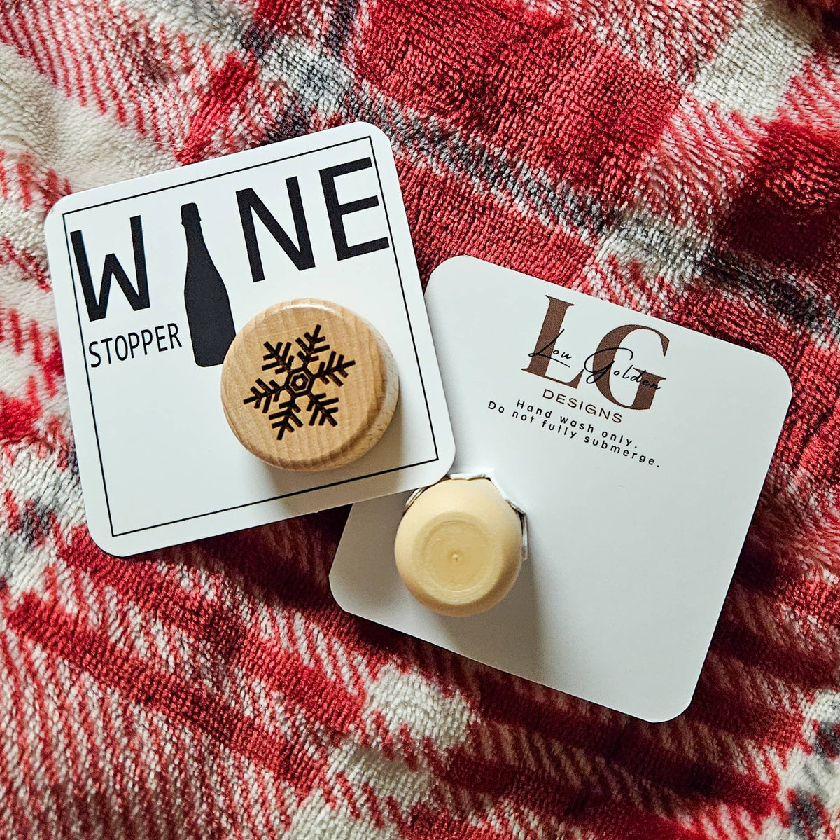 Snowflake Wine Stopper
