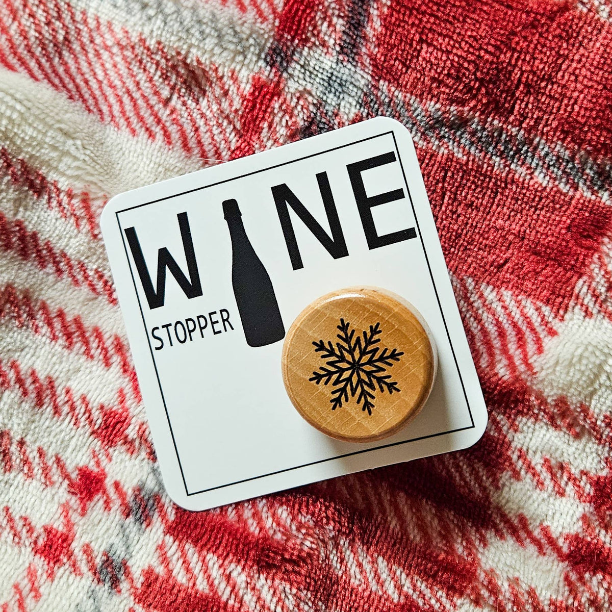 Snowflake Wine Stopper