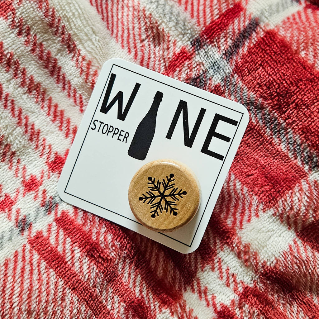 Snowflake Wine Stopper