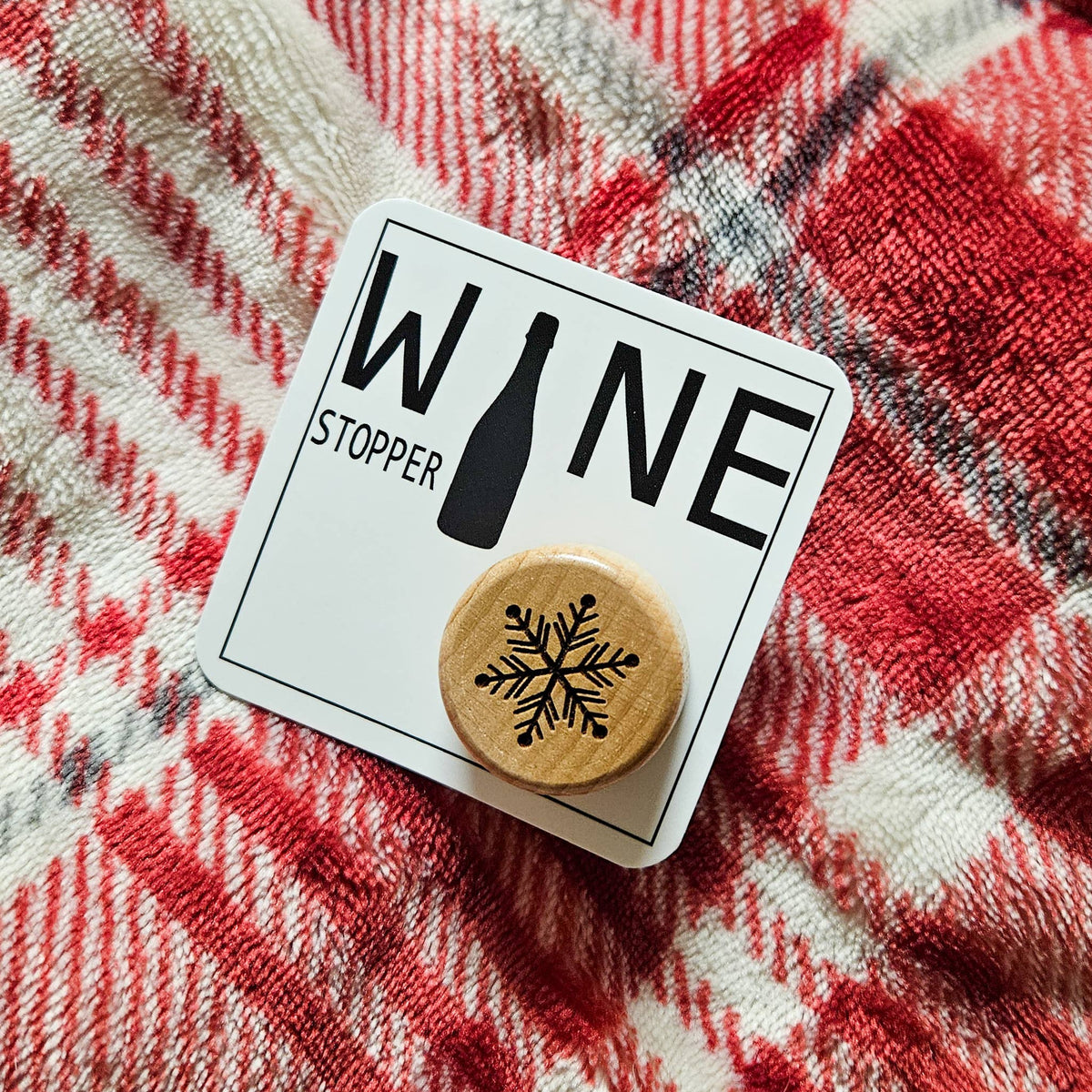 Snowflake Wine Stopper