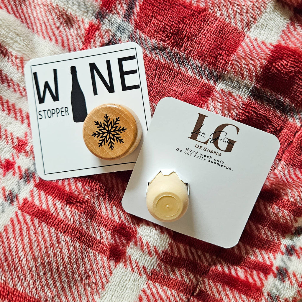 Snowflake Wine Stopper