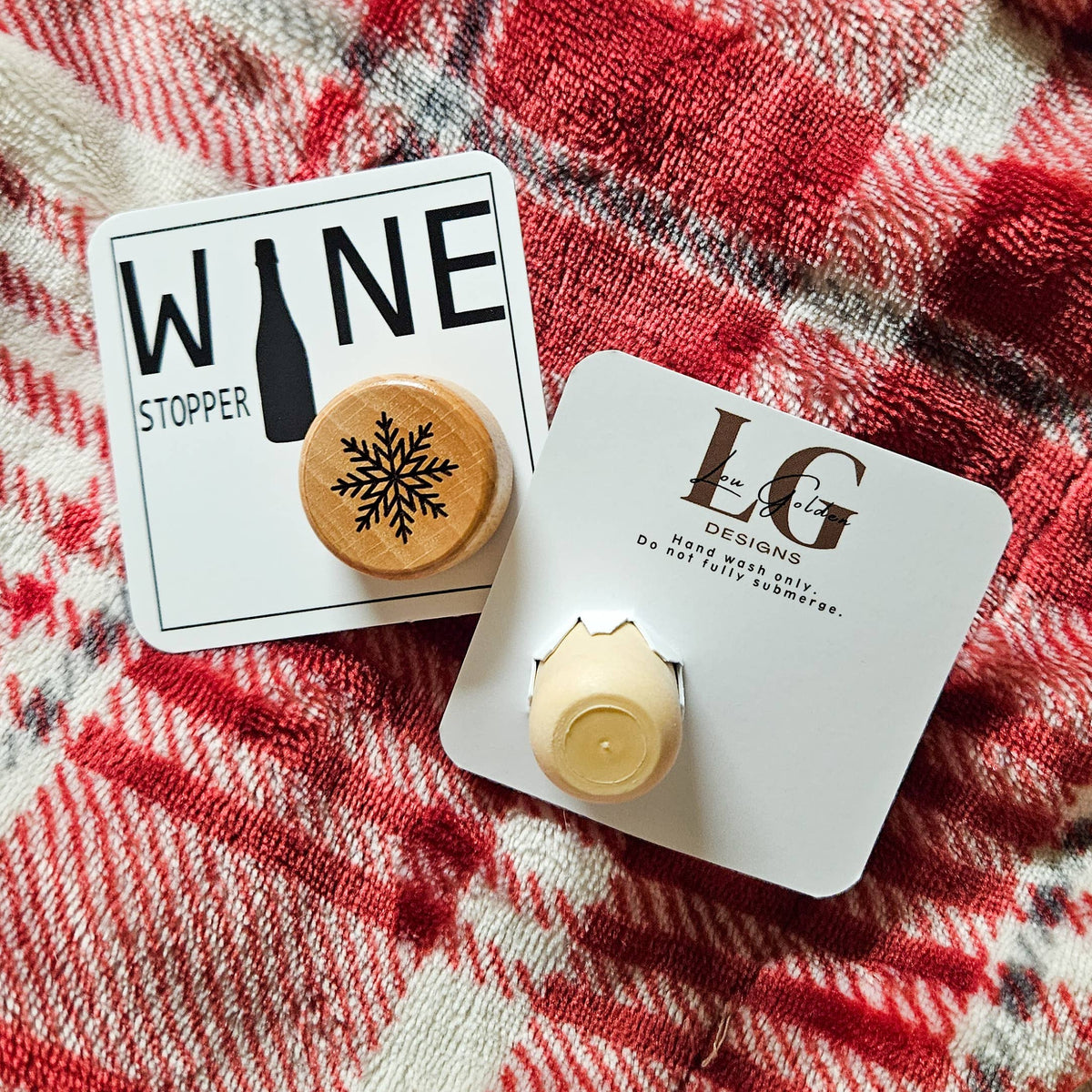 Snowflake Wine Stopper
