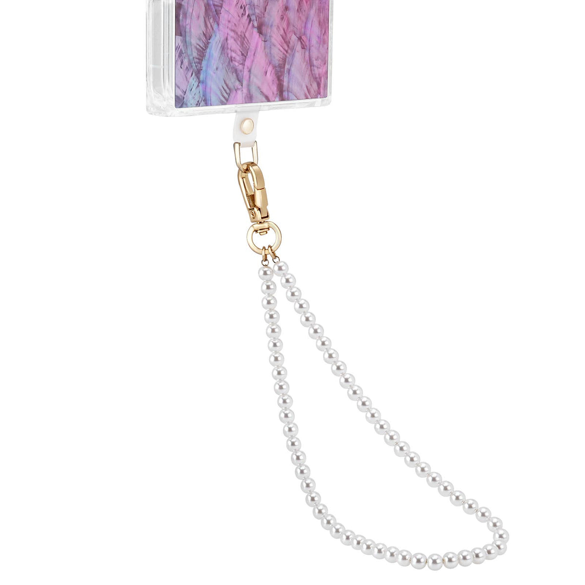 Pearl Strand Phone Charm