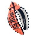 Oklahoma State Adult Size POKES Cross Stitch Headband