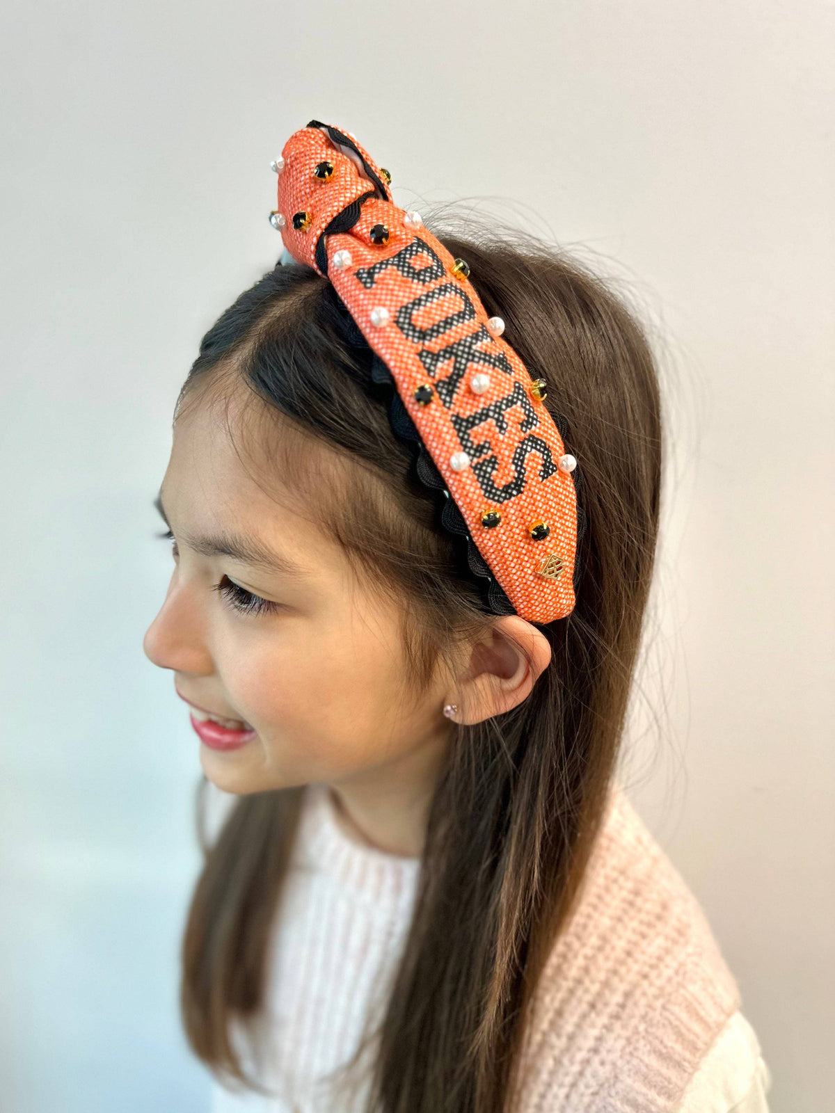 Child Size POKES Cross Stitch Headband