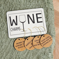 Keep Calm Wine Charms