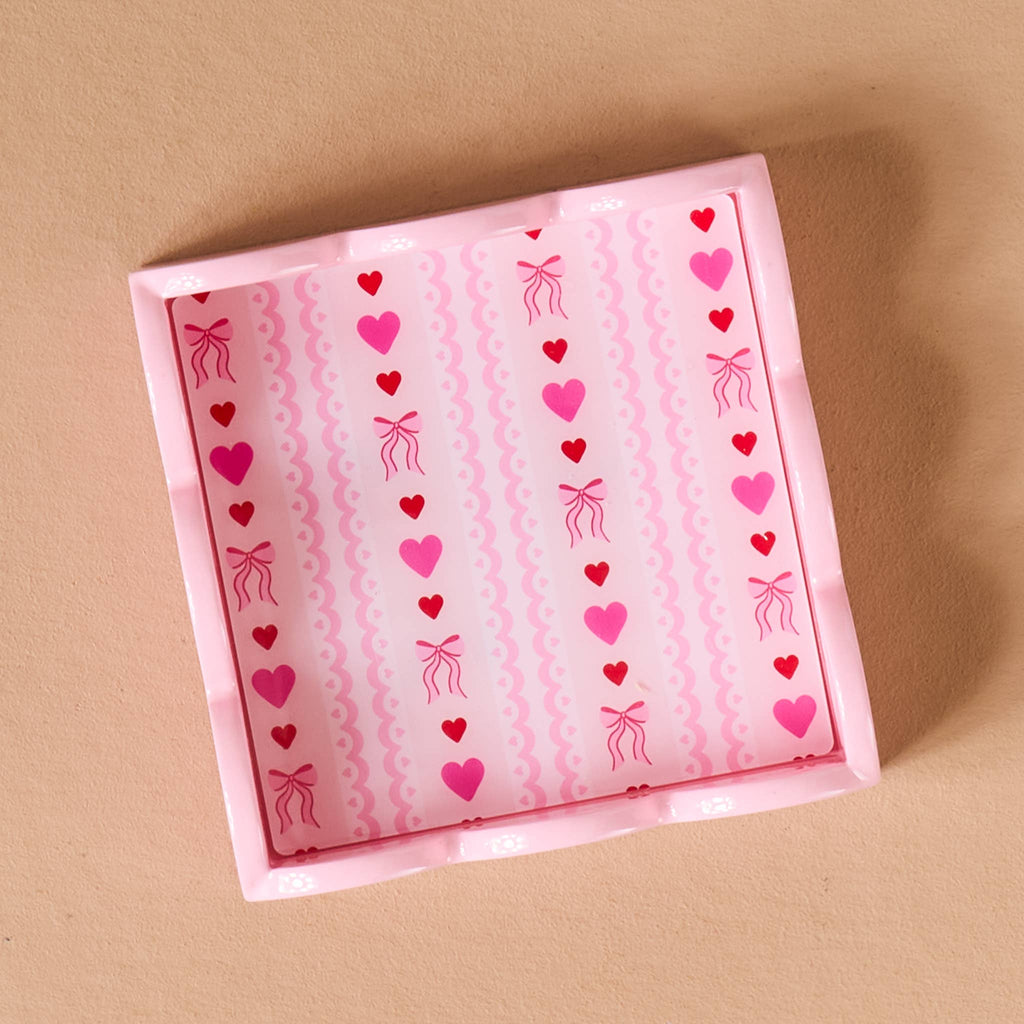 Scalloped Trinket Tray-Oh So Lovely