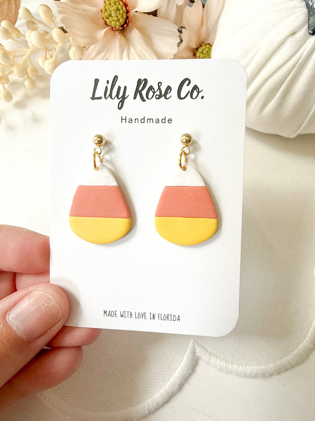 Candy Corn Dangles