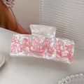 MAMA HAIR CLAW CLIPS | 40H1132: Off White