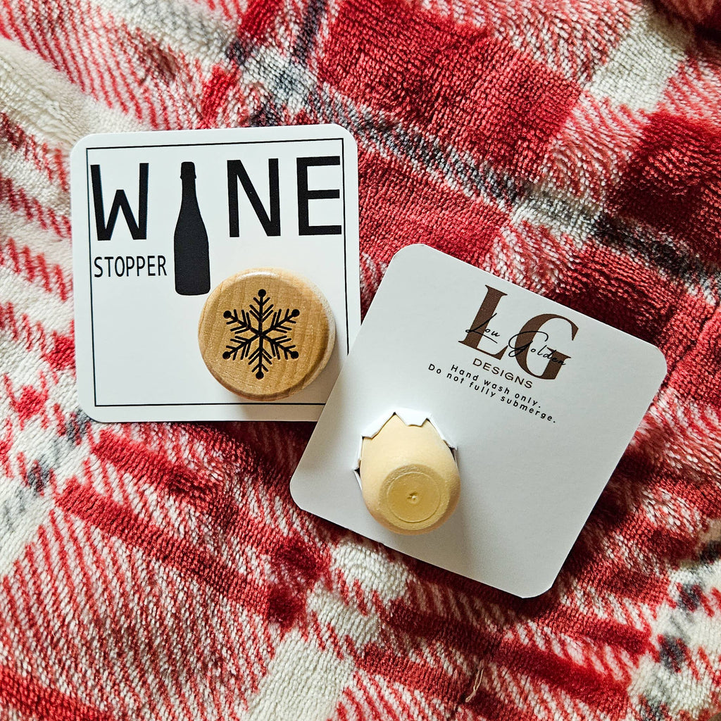 Snowflake Wine Stopper