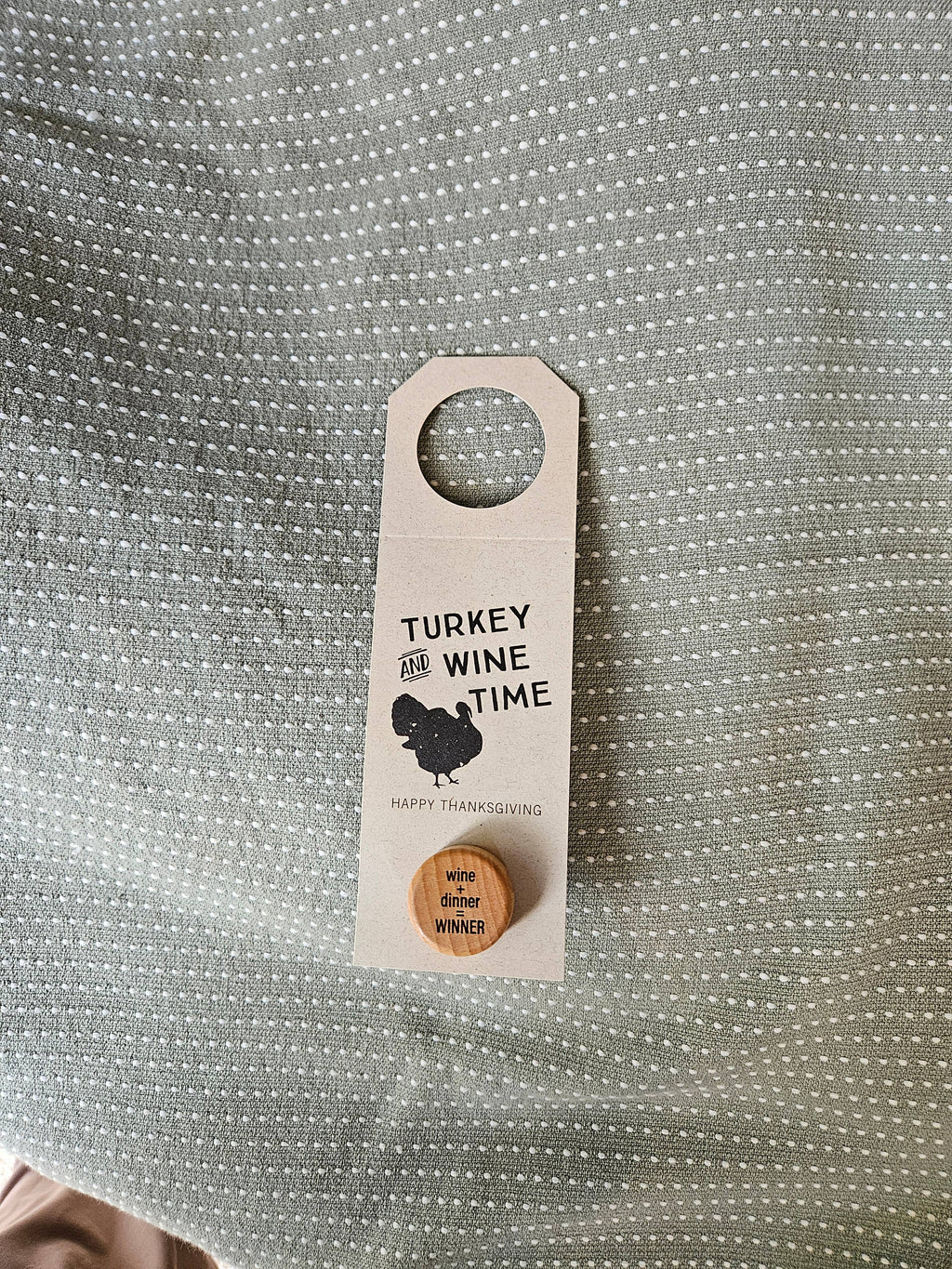 Turkey Time Wine Stopper