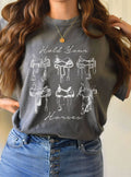 HOLD YOUR HORSE SADDLE GRAPHIC TSHIRTS