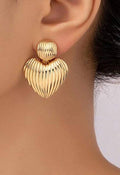 18K Stainless Steel Tarnish Free Waterproof Drop | 40E411: GOLD