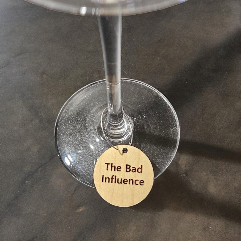 Party Animal Wine Charms