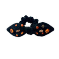 Oklahoma State University Black Logo Bow Scrunchie
