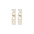Oklahoma State POKES Pavé Rhinestone Stud Earrings
