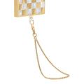Gold Wheat Braid Chain Phone Charm