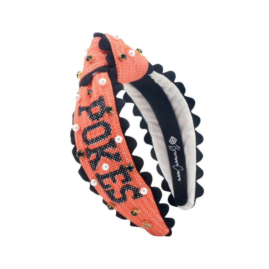 Child Size POKES Cross Stitch Headband