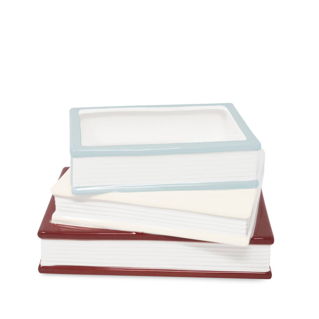 Stacked Book Planter, A Christmas Carol