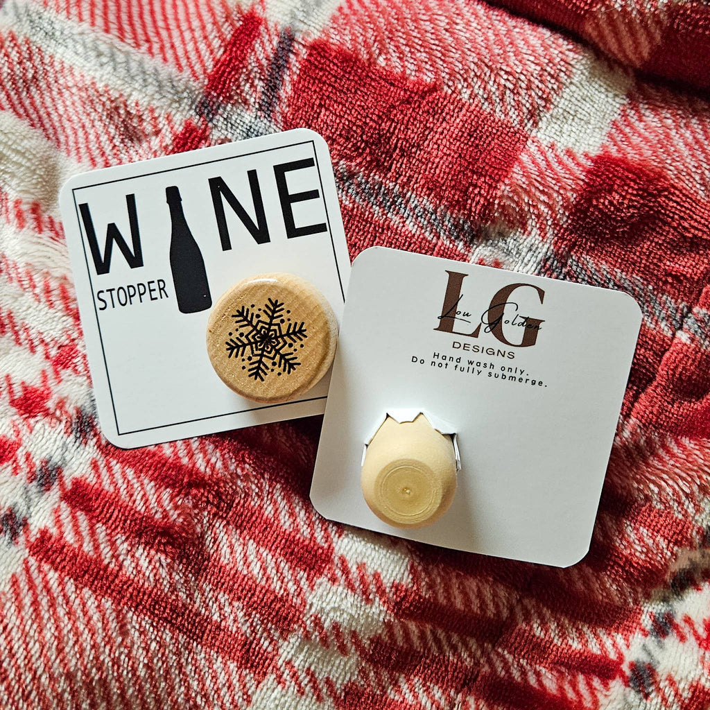 Snowflake Wine Stopper