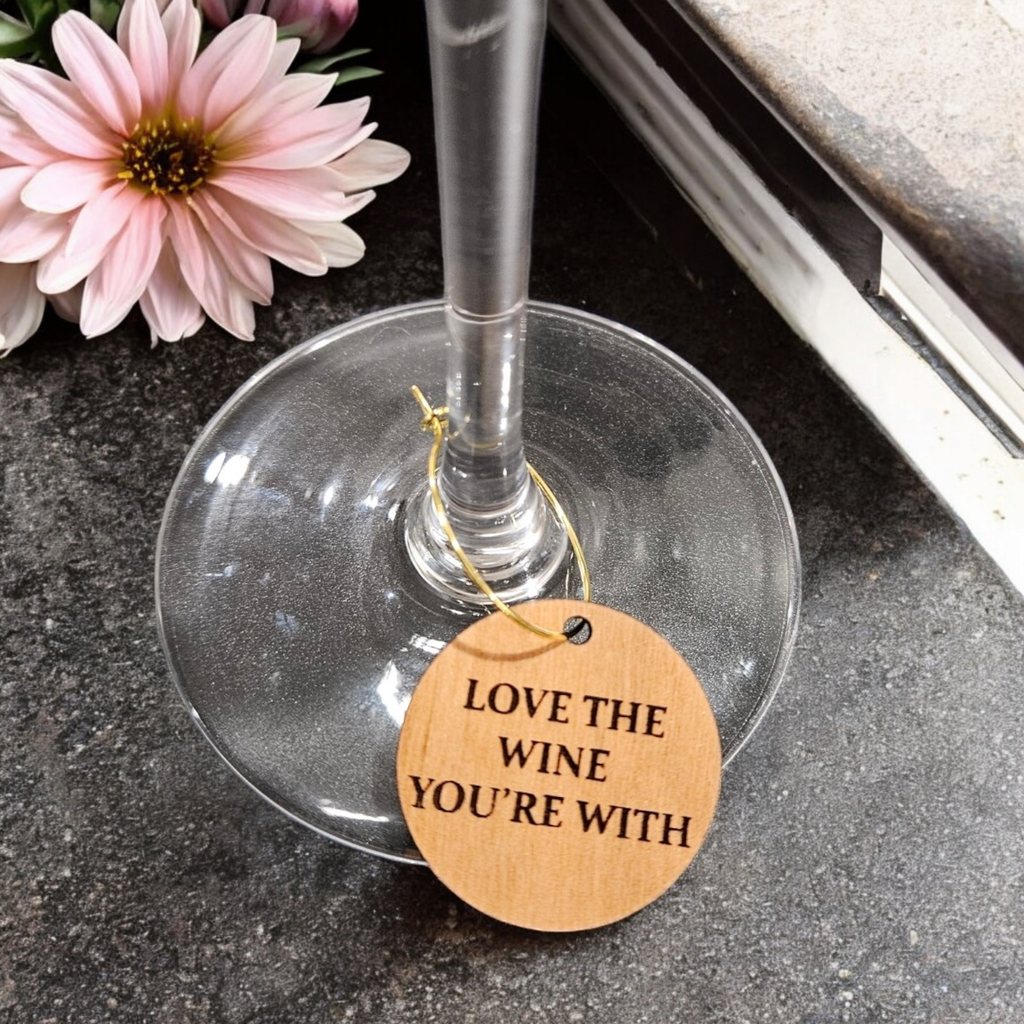 Keep Calm Wine Charms