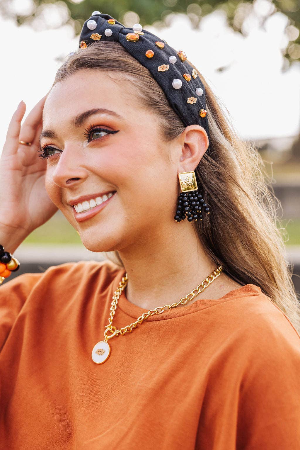 Oklahoma State University Logo Headband
