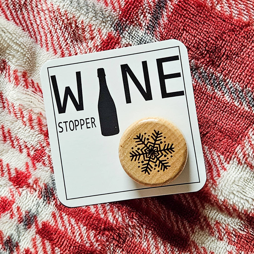 Snowflake Wine Stopper
